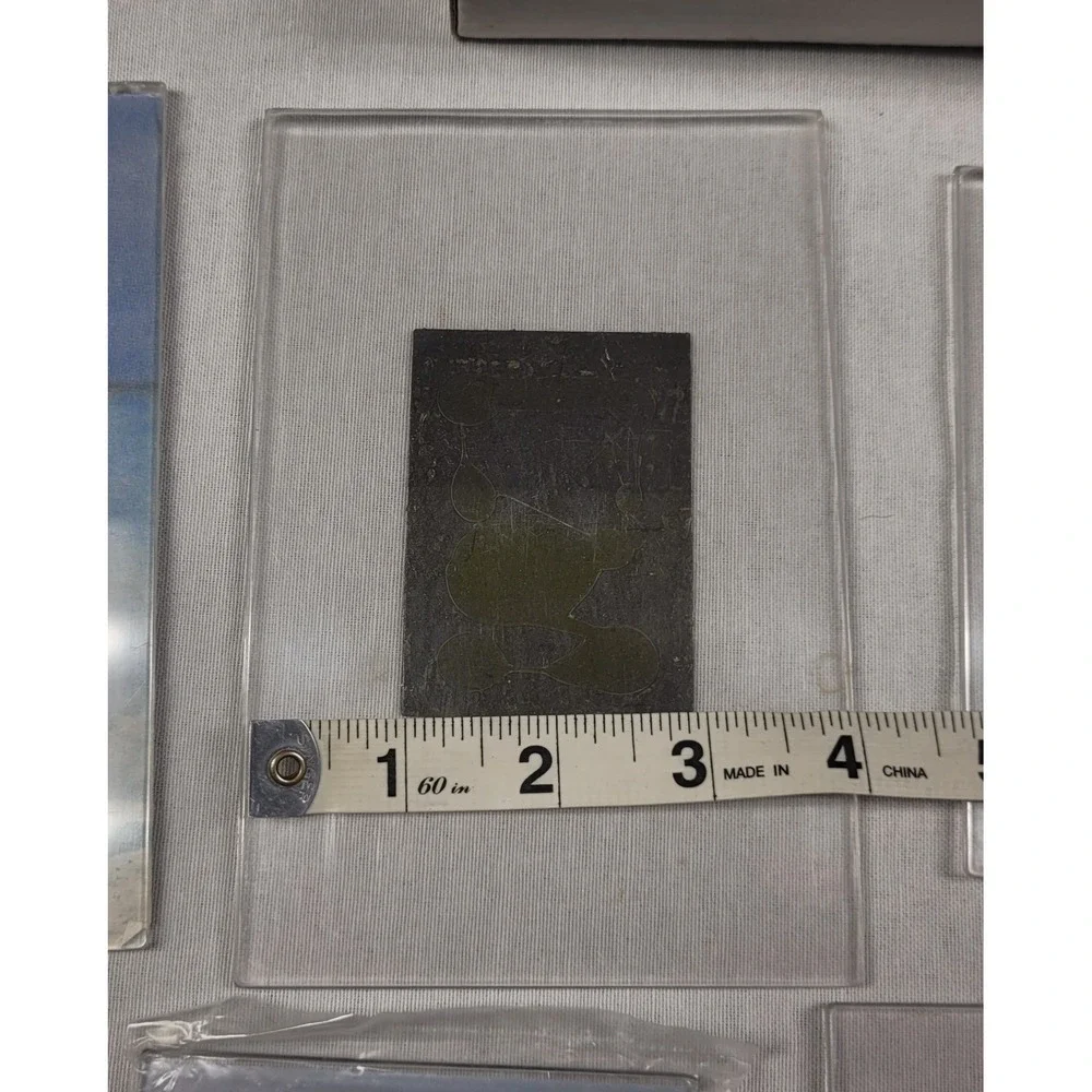 Unbranded Clear Acrylic Magnetic Photo Frames Set of 7 (5x - 3.5×5, 2x - 4×6)